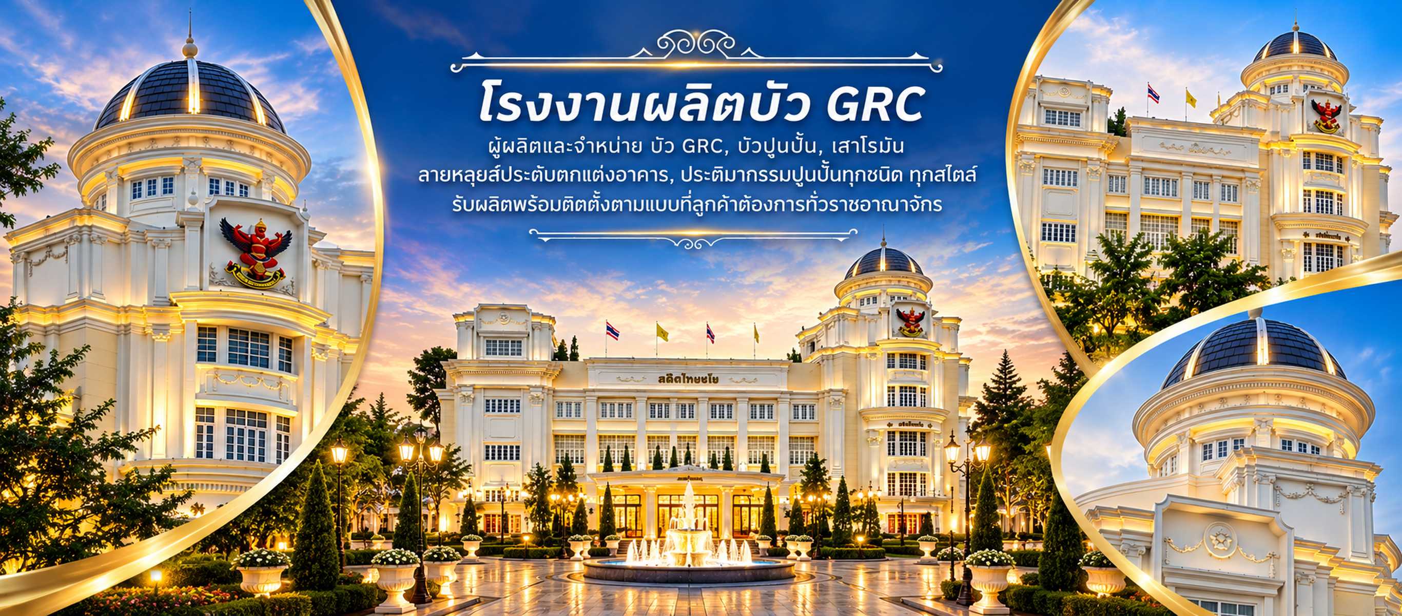 โรงงานผลิตเสาโรมัน บัวGRC